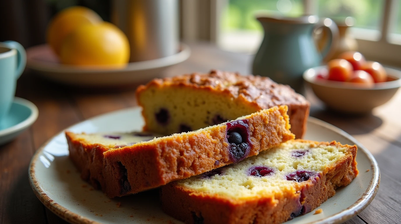 Healthy Gluten-Free Breakfast Cake Loaf