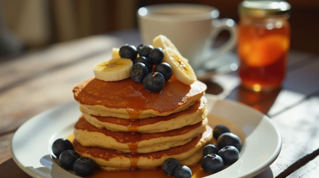 gluten free banana pancakes