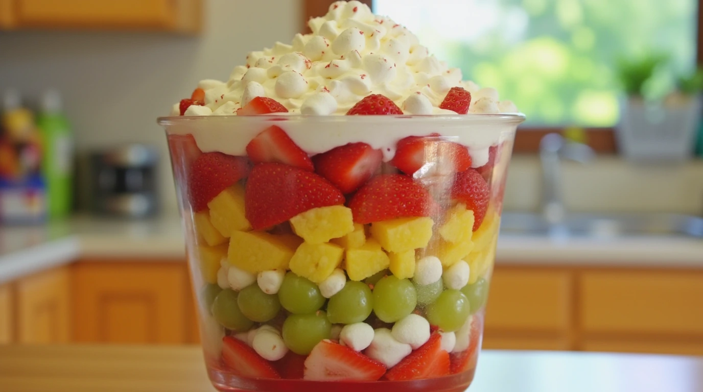 Fruit Salad with Cool Whip 1- Easy Fruit Salad with Cool Whip: A Creamy, Delicious Recipe for Any Occasion