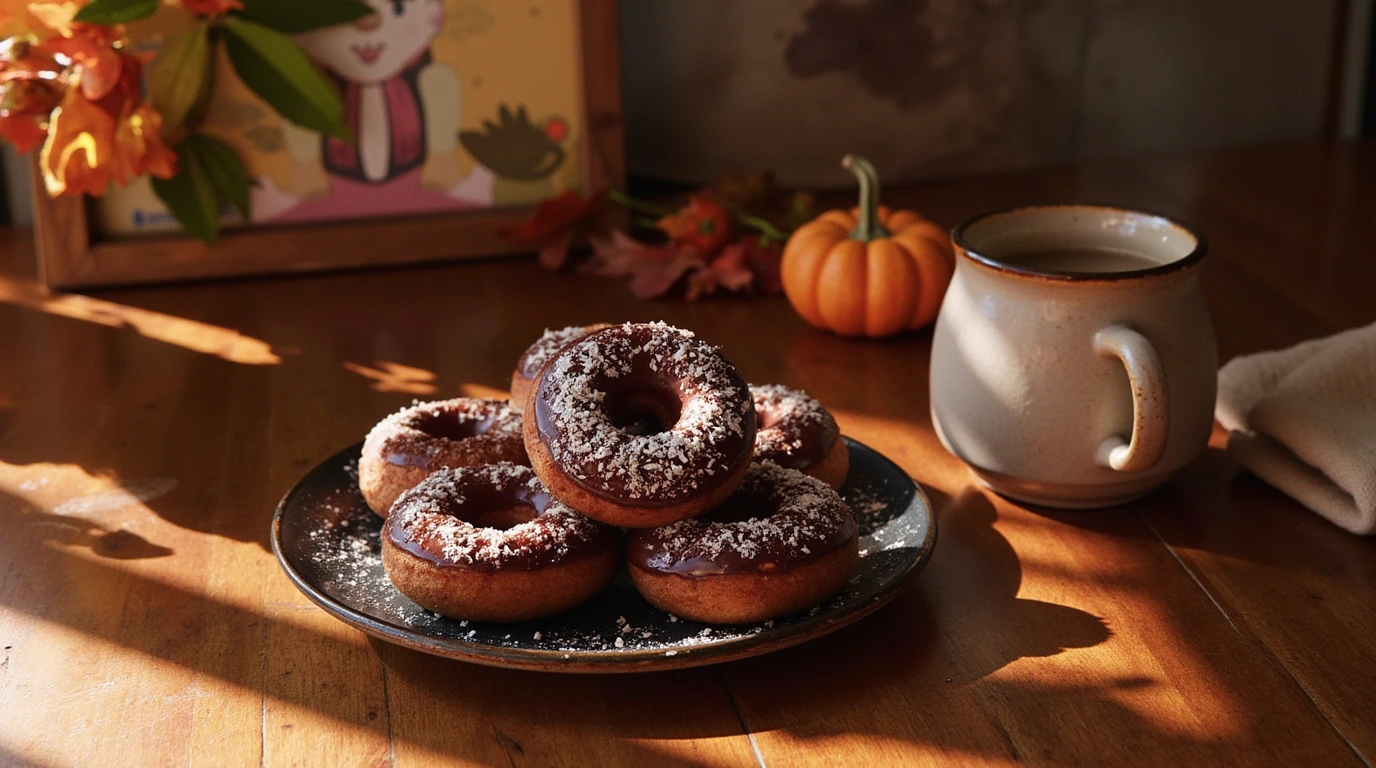 Gluten free almond flour donuts