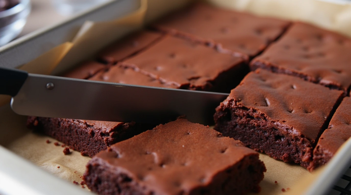 Gluten free brownies with almond flour cut- Rich and Fudgy Gluten Free Brownies with Almond Flour