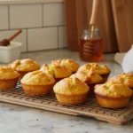 Gluten free cornbread muffins with sour cream