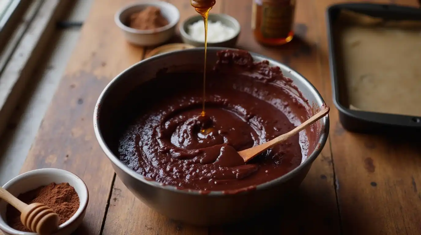 almond flour brownies with honey- Fudgy Almond Flour Brownies with Honey