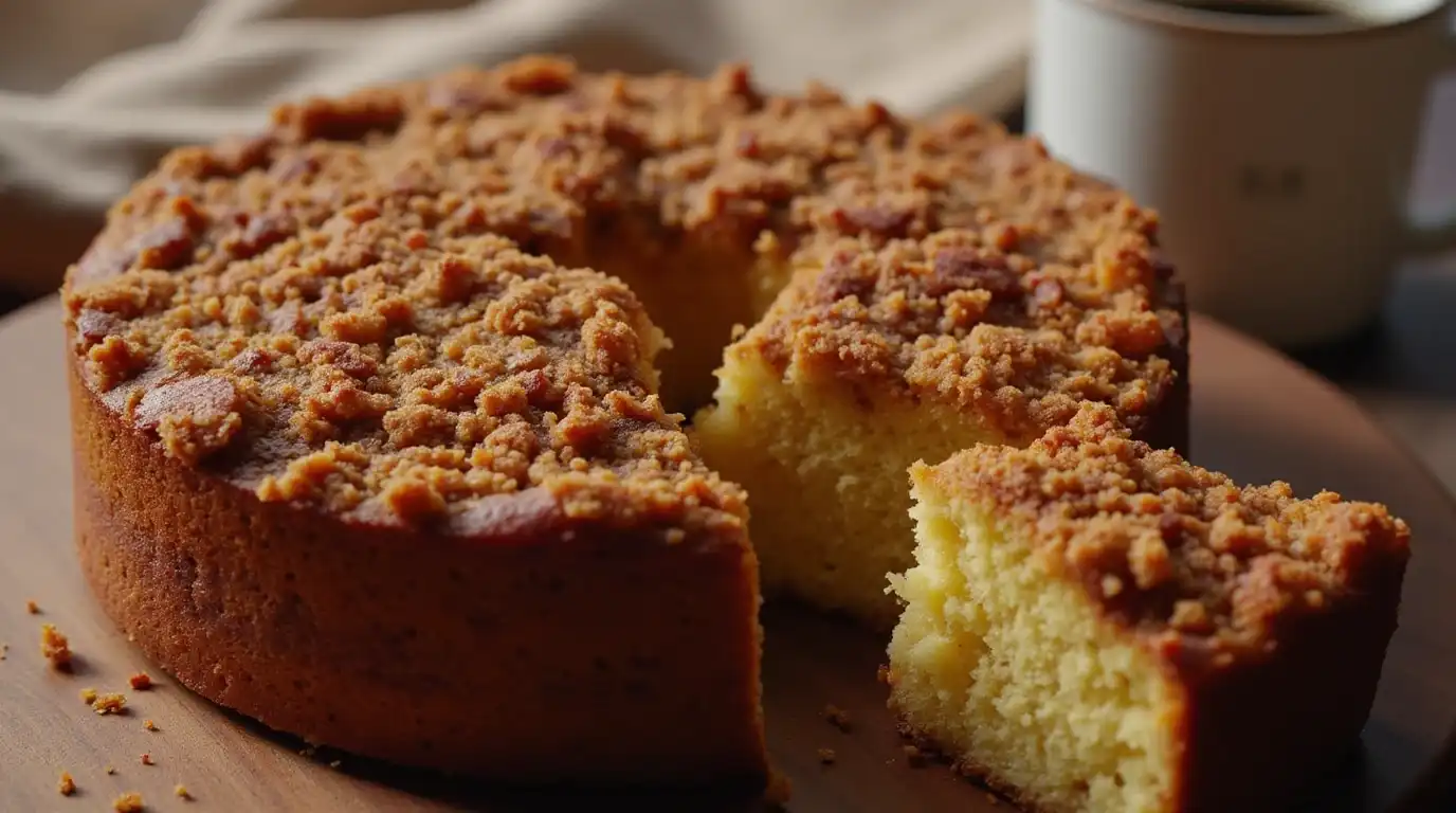 Gluten free coffee cake